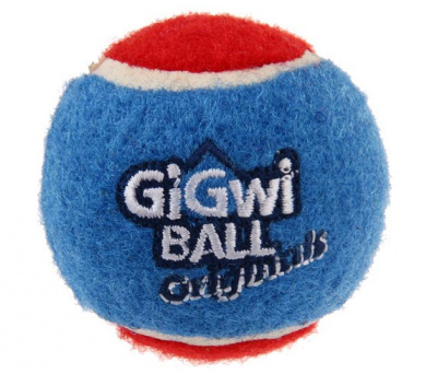 Игрушка д/собаки "Мяч  G-BALL Originals" с пищ., диам.4 см, 3 шт*упак., теннисн.мат-л (И-75340)