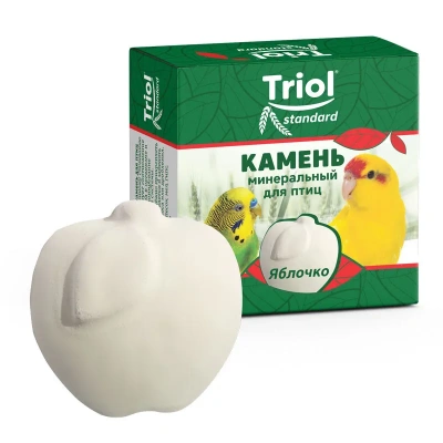 Камень минеральный (Triol) Яблочко для птиц фото
