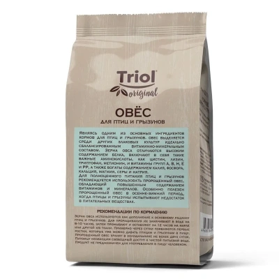 Triol 0,45кг корм для птиц и грызунов Овес фото