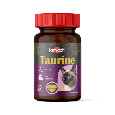 Tamachi Taurine 100таб витаминно-минеральный комплекс с таурином для кошек фото