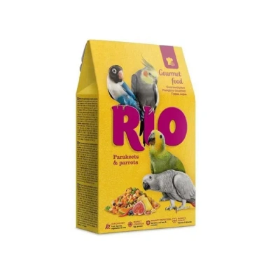 Rio 0,25кг гурмэ корм для средних и крупных попугаев фото