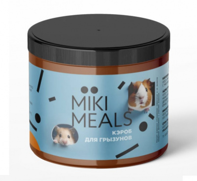 Микимилс (Mikimeals) 0,15кг Кэроб (плоды рожкового дерева) для грызунов, банка (565039) фото