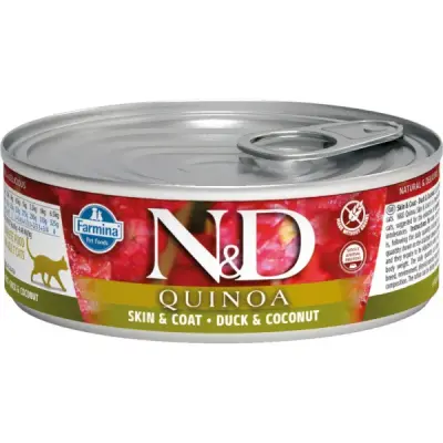 Farmina (Фармина) N&D Cat Quinoa 0,080кг киноа утка и кокос для кошек (102147) фото
