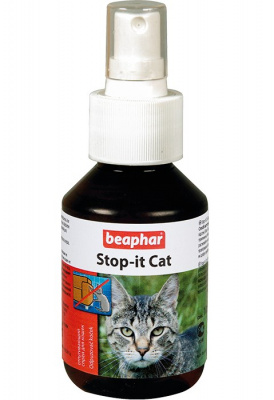 Беафар спрей Stop It Cat отпугивающий д/кошек, 250мл