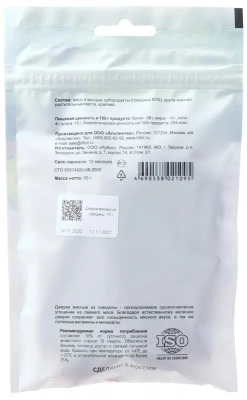 TitBit 0,07кг Меню от Шефа джерки мясные из говядины фото